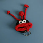Llavero con Foto Personalizado a Crochet – Muñeco Hecho a Mano con Amor, Regalo Único y Premium