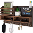 Llaveros Personalizados con Pizarra y Ganchos de Madera - Set DIY para Llavero Personalizado con Fot