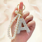 Llaveros Personalizados con Inicial A-Z | Regalo para Mejor Amiga (Pack 2+1 GRATIS)