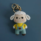 Llaveros Personalizados - Conejito Crochet Hecho a Mano, Llavero Premium para Bolso