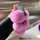 Llavero con Foto Personalizado - Peluche Durazno Suave y Esponjoso para Llavero Personalizado