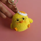 Llavero a Crochet Paso a Paso – Pollito Tejido Premium para Mochila y Bolso