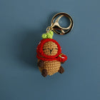 Llavero con Foto Personalizado - Capibara Tejido a Mano, Llavero Original Premium para Regalo