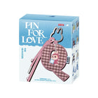 Labubu Llavero Precio: Pin For Love Letter Pendant Caja Ciega - Llavero Kawaii Original