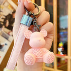 Llavero con Foto Personalizado - Bamboo Bear Diseño Premium para Hombre y Mujer