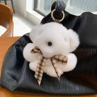 Llaveros Originales para Coche - Osito Peluche Suave y Elegante para Mujer