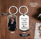 Llavero con Foto Personalizado - Regalo Único para Pareja, Familia o Mascota - Amaxer