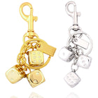 Llaveros Originales para Coche - Dado de la Suerte Premium Metal Charm