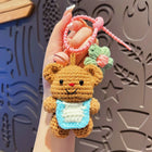 Llavero a Crochet Paso a Paso – Oso Tejido a Mano, Amigurumi Premium