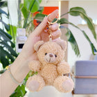 Llavero a Crochet Paso a Paso: Osito Teddy de Pelo Rizado – Hecho a Mano Premium