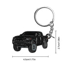 Llavero Toyota Tacoma - Llavero Original Premium para Coche, Metal Resistente y Elegante
