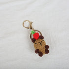 Llavero Personalizado Mini Animal Crochet - Oveja Vaca Muñeco Amigurumi Premium