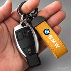 Llavero para llaves de coche BMW a crochet: Elegancia artesanal para tu auto