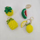 Llavero con Foto Personalizado - Diseño Fruta Creativa Limón Cereza Colgante para Bolso