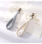 Llaveros Crochet Artesanales - Cordón de Teléfono Tejido a Mano Antipérdida Premium