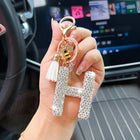 Llaveros Originales para Coche - Abeja con Diamantes y Letras, Colgante Elegante para Llaves
