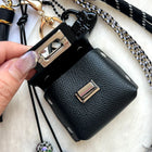 Llaveros Originales para Coche - Elegante Llavero Y2K Negro para Bolso, Llaves de Coche y Móvil, Acc