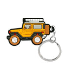 Llaveros Charms de Coche en 6 Colores - Llavero de PVC para Bolso, Regalo para Niño