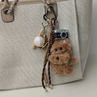 Llavero con Peluche de Capibara, Conejo y Oso - Suave y Adorable Accesorio para Bolso
