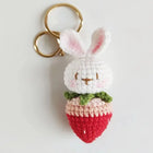 Llaveros Personalizados - Conejito Crochet Hecho a Mano, Llavero Premium para Bolso