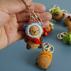 Llavero Capibara Peluche Tejido a Crochet - Regalo Premium Hecho a Mano