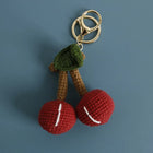 Llavero con Foto Personalizado - Diseño Fruta Creativa Limón Cereza Colgante para Bolso