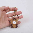 Llavero Personalizado Mini Animal Crochet - Oveja Vaca Muñeco Amigurumi Premium