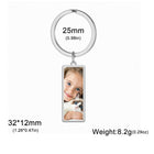 Llaveros Personalizados con Foto - Regalo Único para Familia y Pareja - Acero Inoxidable Premium