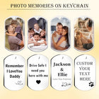 Llavero con Foto Personalizado - Regalo Único para Pareja, Familia o Mascota - Amaxer