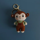 Llaveros Personalizados - Conejito Crochet Hecho a Mano, Llavero Premium para Bolso