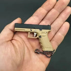 Llavero Metal Premium 1:3 Mini Táctico - Private Key para Moteros, Regalo Hombre