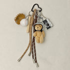 Llavero con Peluche de Capibara, Conejo y Oso - Suave y Adorable Accesorio para Bolso