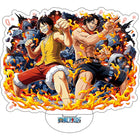 Llaveros Anime One Piece Luffy y Zoro - Acrílico Premium Decorativo