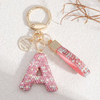 Llaveros Originales para Coche - Inicial A-Z Elegante y Brillante para Mujer