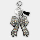 Bag Charm Elegante de Cristal y Borla para Mujer - Llavero Premium para Bolso