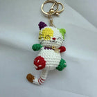 Llaveros Personalizados de Gatito a Crochet Hecho a Mano - Llavero Amigurumi Único para Bolso, Mochi