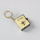 Llavero para moteros - Holy Bible Book, diseño premium y resistente