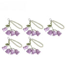 Llavero a Crochet Paso a Paso - Flores Tejidas a Mano, Llavero de Lana Artesanal Premium para Mujer,