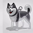 Llavero para Bolso con Cápsula de Mascota - Charm Adorable para Amantes de Perros y Gatos