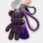 Bag Charm Exclusivo: Llavero Gloomy Bear con Pedrería DIY para Bolsos