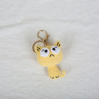 Llaveros Personalizados de Gatito a Crochet Hecho a Mano - Llavero Amigurumi Único para Bolso, Mochi