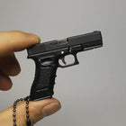 Charm para Bolsos - Llavero Pistola G17 Mini Aleación 1:3 Colección