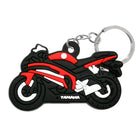Llavero para llaves de moto - Diseño de motocicleta, llavero para la moto que no raya la tija, regal