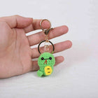 Llavero Personalizado Mini Animal Crochet - Oveja Vaca Muñeco Amigurumi Premium