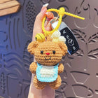 Llavero a Crochet Paso a Paso – Oso Tejido a Mano, Amigurumi Premium