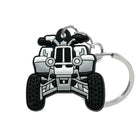 Llaveros Charms de Coche en 6 Colores - Llavero de PVC para Bolso, Regalo para Niño