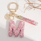 Llaveros Originales para Coche - Inicial A-Z Elegante y Brillante para Mujer