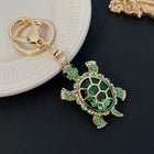 Llavero Mujer Tortuga Divertida - Llavero de Lujo para Bolso, Regalo Original para Novia, Animal Mar