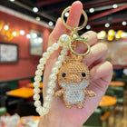 Bag Charm Sirena Delfín Brillante Colgante Misterio Océano Regalo Mujer