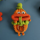 Llavero con Foto Personalizado a Crochet – Muñeco Hecho a Mano con Amor, Regalo Único y Premium